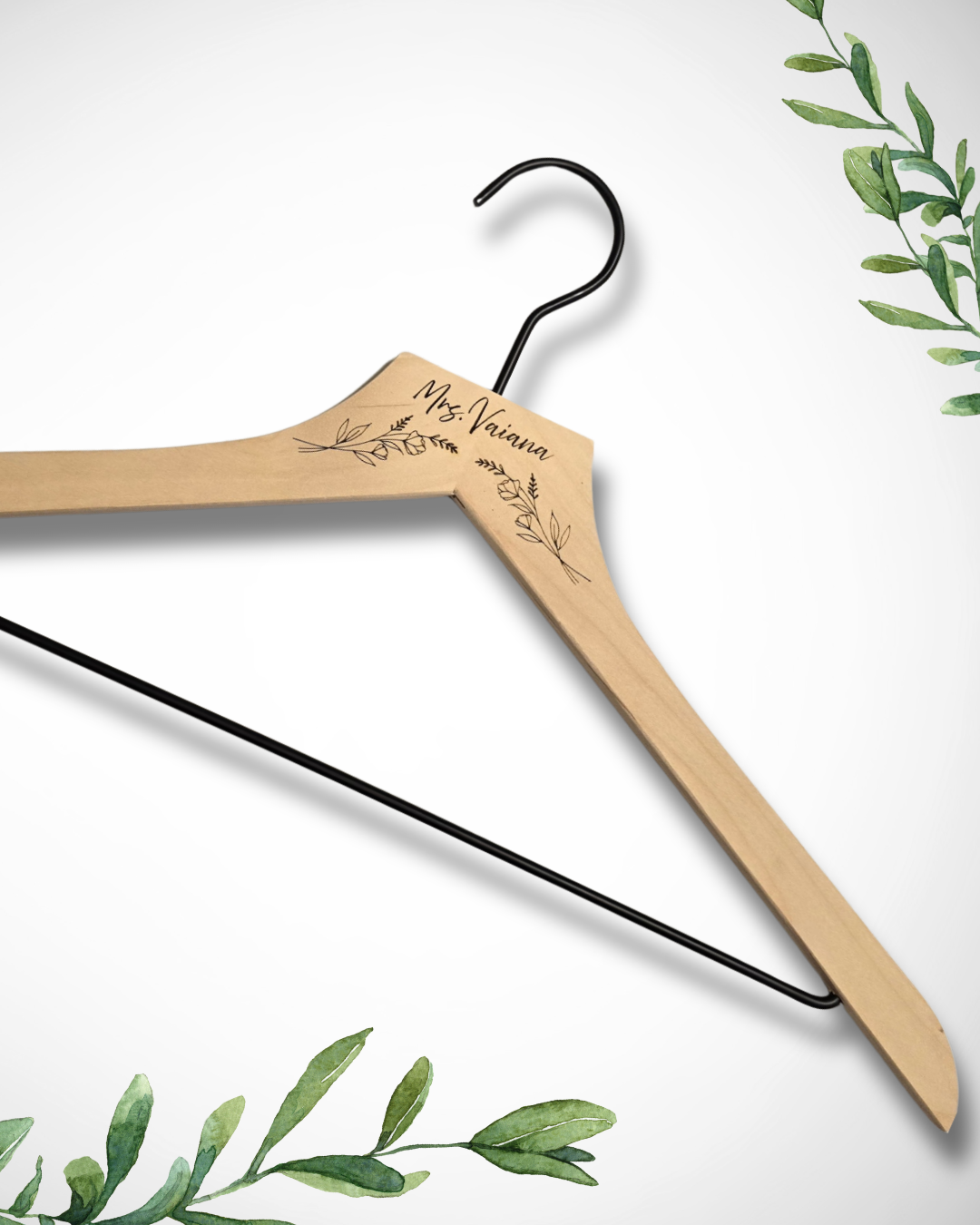 Custom Engraved Wedding Hangers | Personalized Bridal Party Hangers