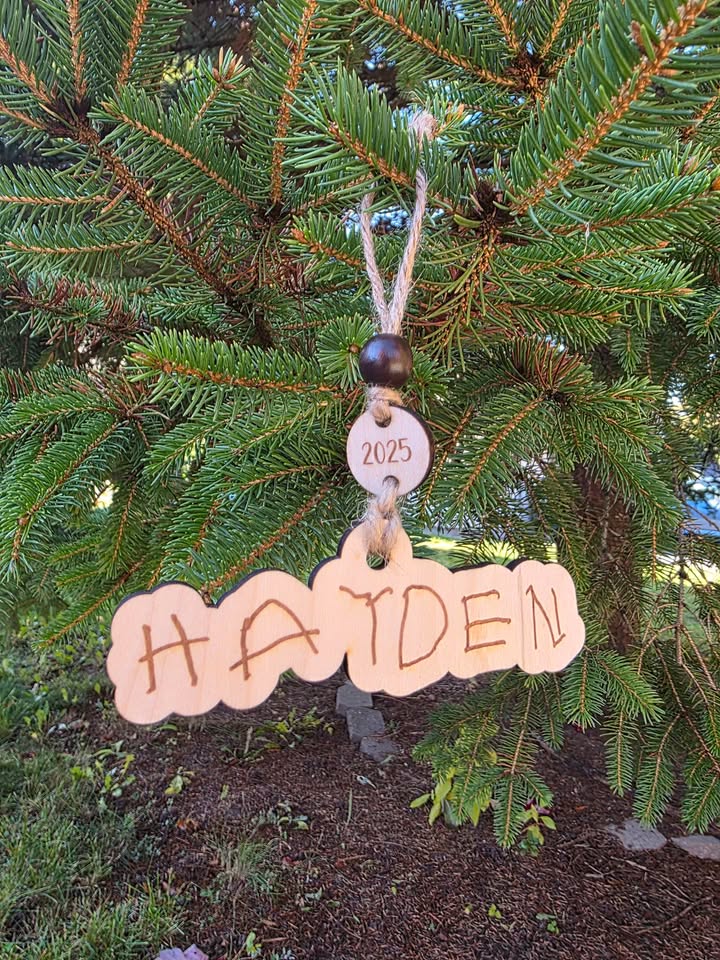 Custom Doodle Ornament