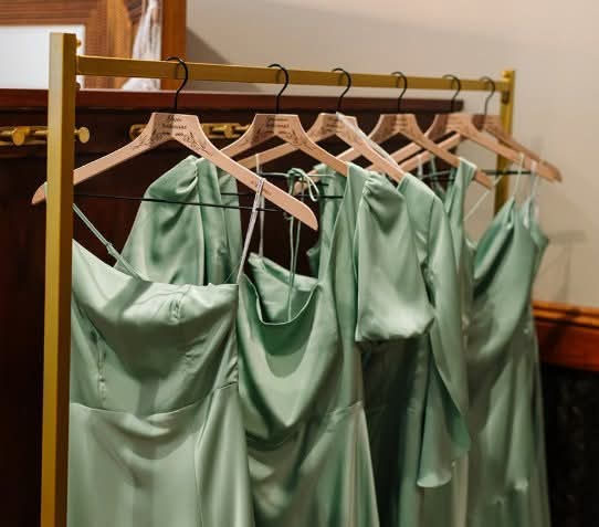 Custom Engraved Wedding Hangers | Personalized Bridal Party Hangers